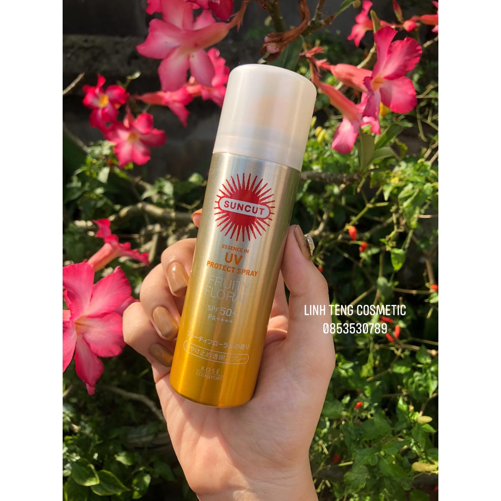 [Auth] THANH LÝ LÔ XỊT CHỐNG NẮNG KOSE Suncut UV Protect Fruity Floral SPF 50+ PA++++ | BigBuy360 - bigbuy360.vn