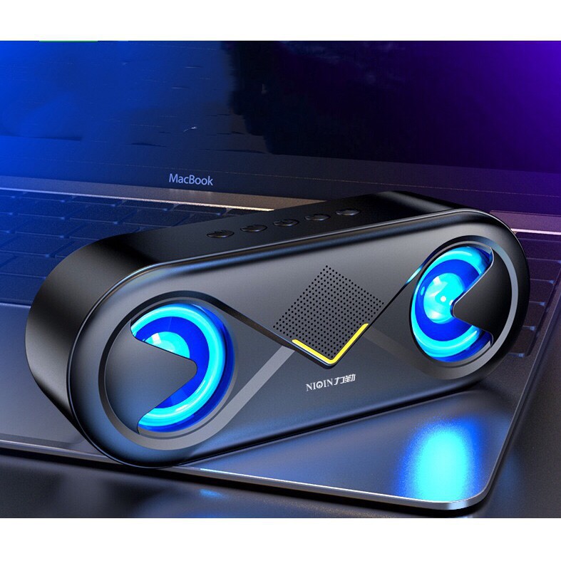 Loa Bluetooh Gaming NIQUIN S6 Âm Trầm Siêu Bass  Kết Hợp Với Pin 4000 mah đèn LED báo hiệu thông minh