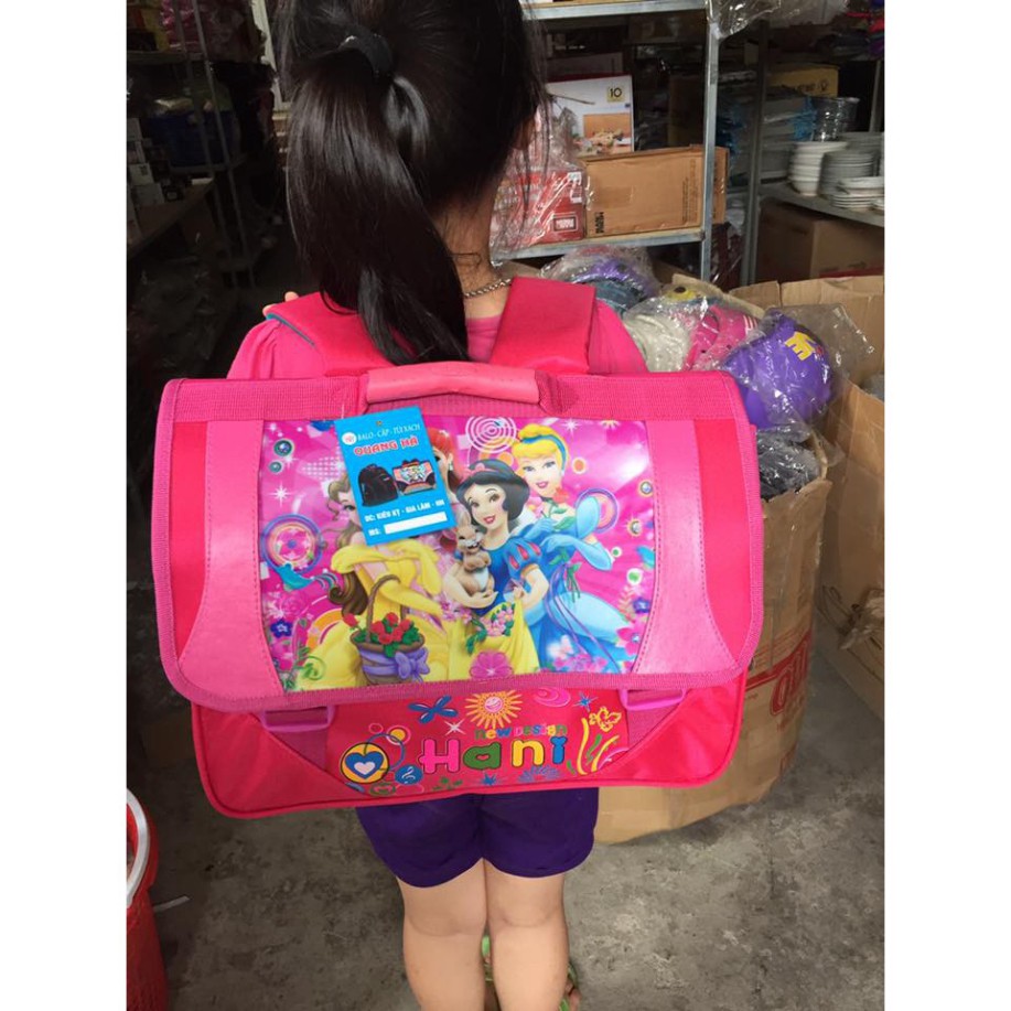 Cặp sách Hani quai bản to đệm lưng chống gù cho bé chào năm học mới | BigBuy360 - bigbuy360.vn