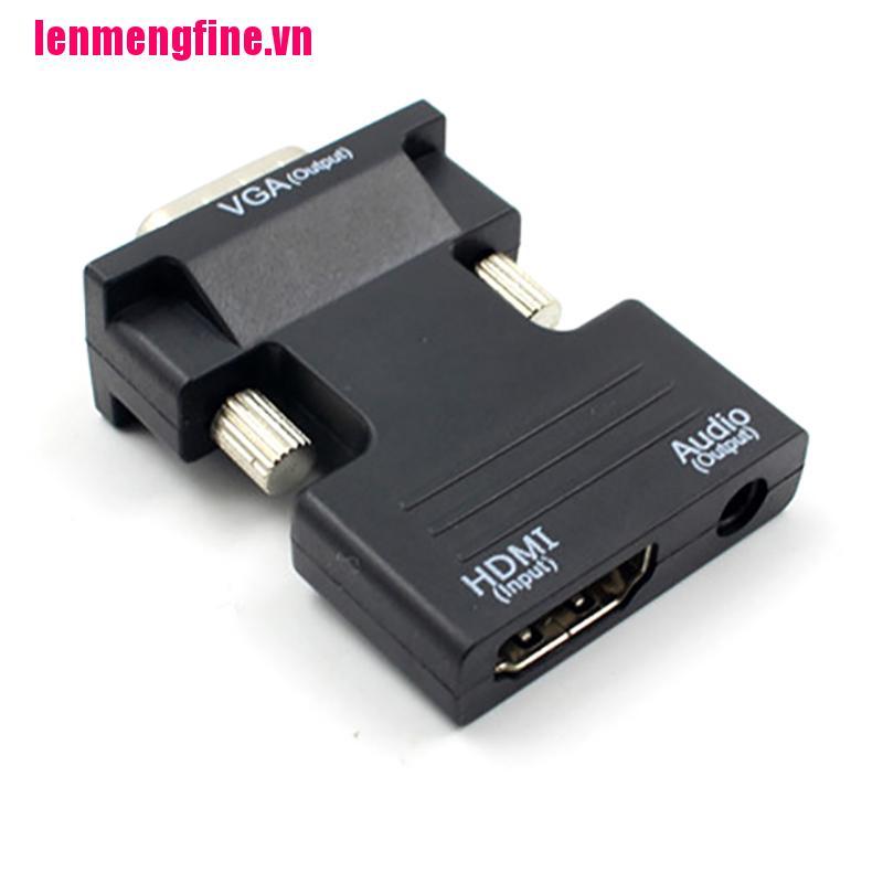 Bộ Chuyển Đổi Hdmi Sang Vga Hdmi 1080p