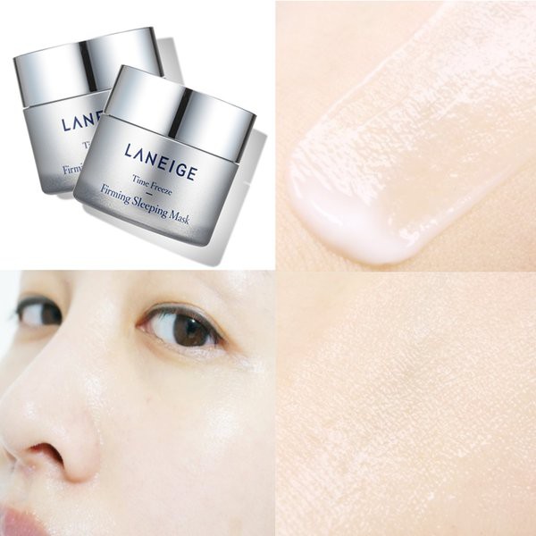 Set 5 mặt nạ ngủ ngăn ngừa lão hoá Laneige Time Freeze Firming Sleeping Mask 3ml* 5 gói