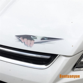 Decal dán trang trí hình 3d cho xe hơi