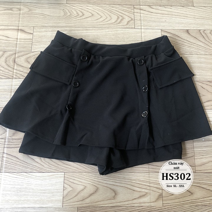 Váy bigsize nữ thiết kế nút cực xinh HS302 - Đi chơi, công sở đều được- Chân váy bigsize công sở - Size 65-85kg XL XXL | BigBuy360 - bigbuy360.vn