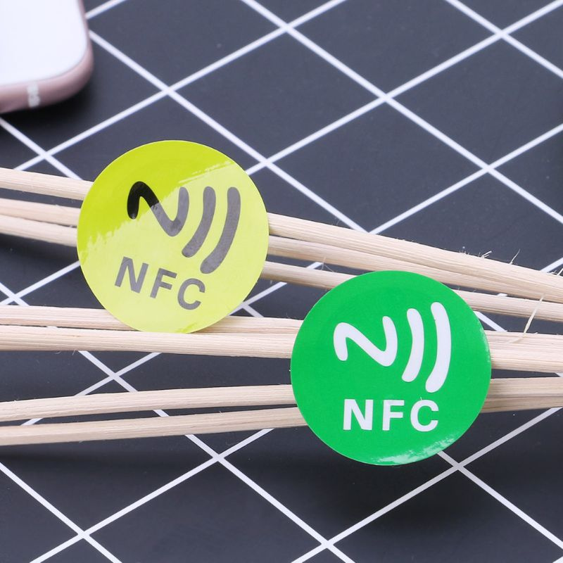 Miếng Dán Chống Nước Thông Minh Nfc Ntag213 Cho Mọi Loại Điện Thoại