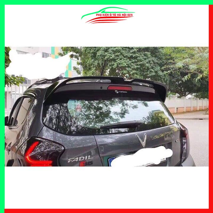 Đuôi gió sau xe liền cốp Fadil 2019-2022 hàng mộc chưa sơn