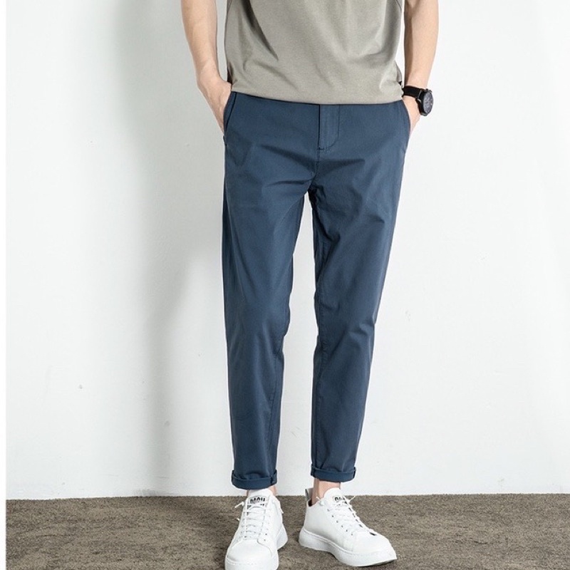 Quần dài Kaki nam Feel Good 2 màu basic dày dặn đẹp xịn phong cách Hàn Quốc ulzzang đường phố