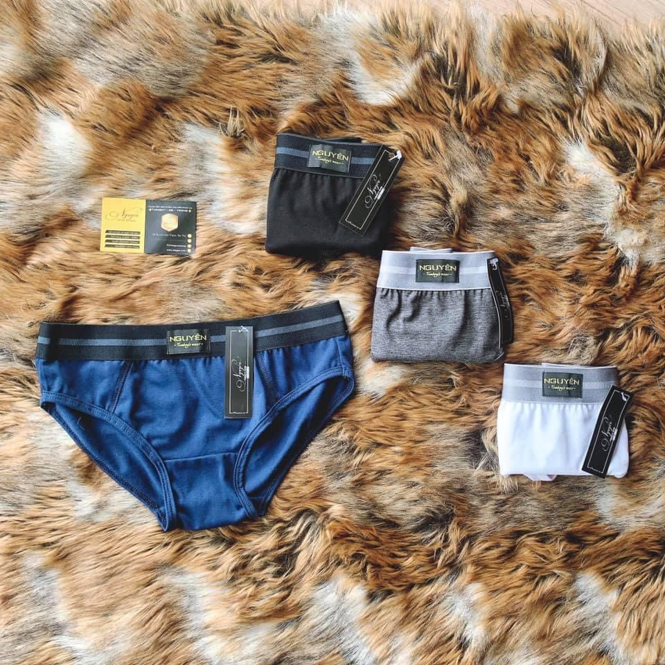 Quần Lót Tam Giác Nam Tomboy  - Quần Xì Sịp Nam Tam Giác Tomboy Nam Thun Cao Cấp Mát Lạnh Combo Kháng Khuẩn Nguyễn Nguyê