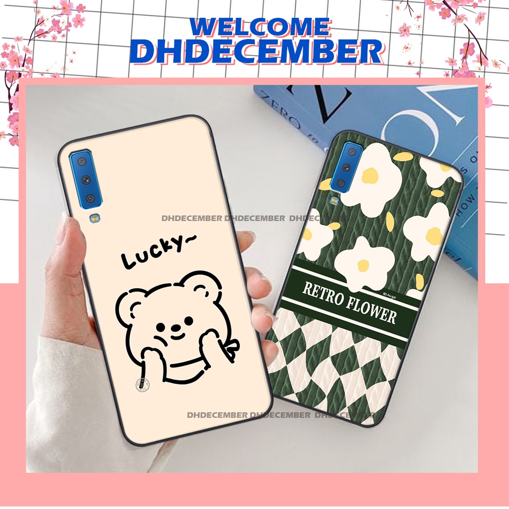 Ốp lưng Samsung Galaxy A7 2018 in hình 3D mẫu  hot hit - hàng cao cấp