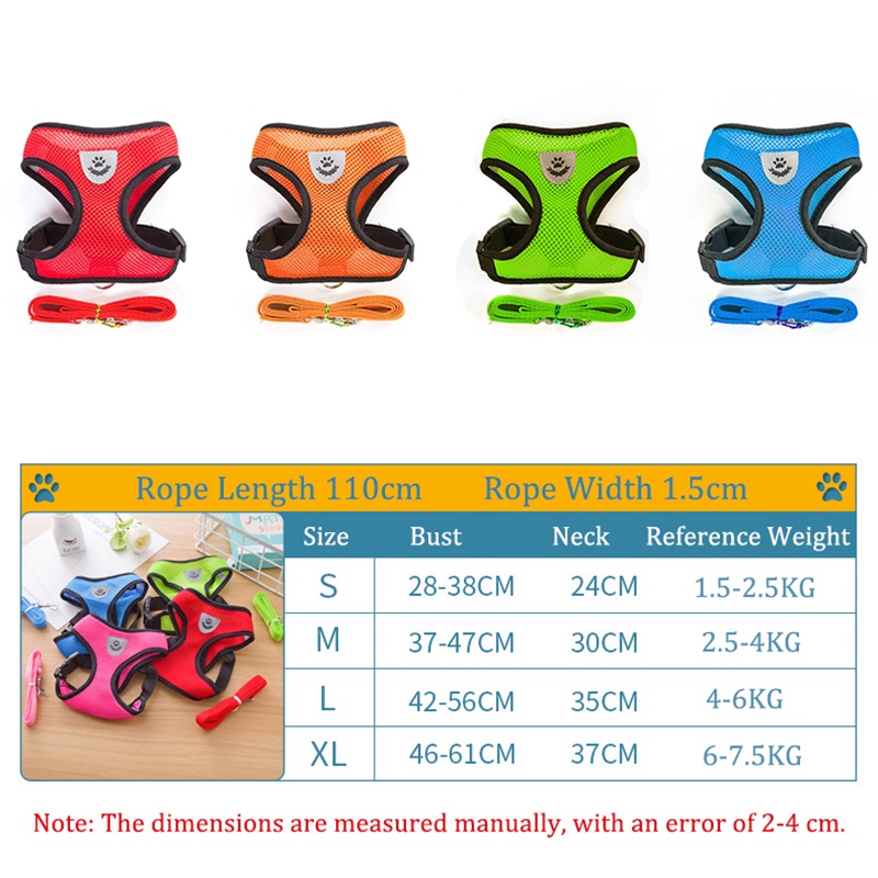 Áo Vest Thoáng Khí 27Pets Dùng Dắt Thú Cưng Đi Dạo