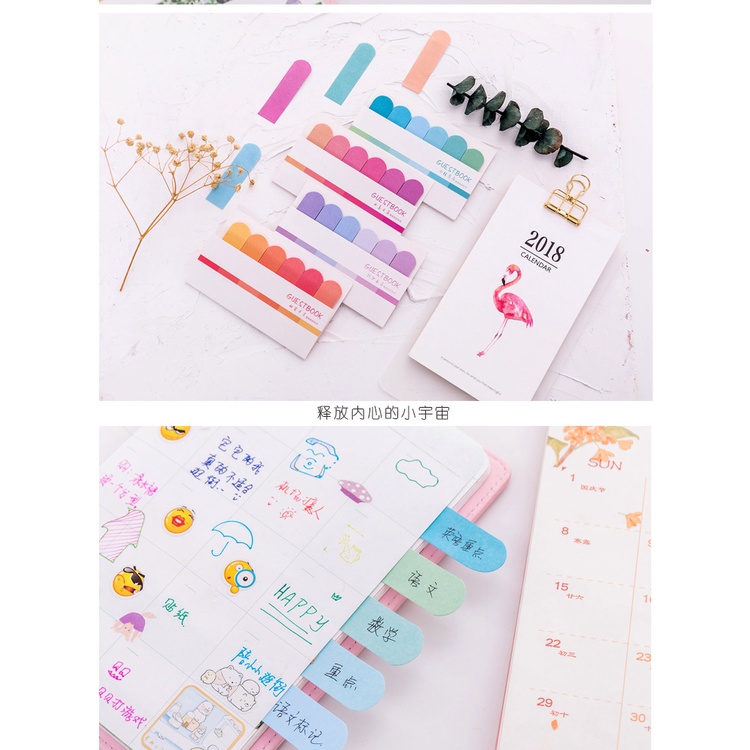 Giấy Ghi Chú Nhiều Màu Sắc Sáng Tạo note