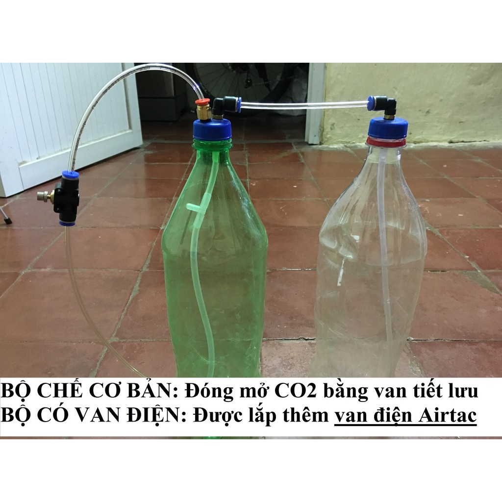 Bộ Chế Co2 thủy sinh (Có tặng bột chế)