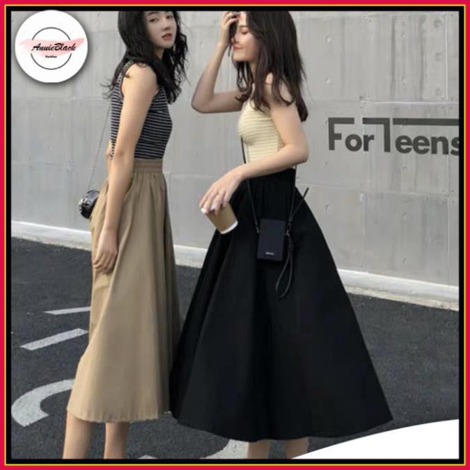 Chân Váy Xoè 🦋 Chân váy xòe Kaki 3 màu 🦋 AB | BigBuy360 - bigbuy360.vn