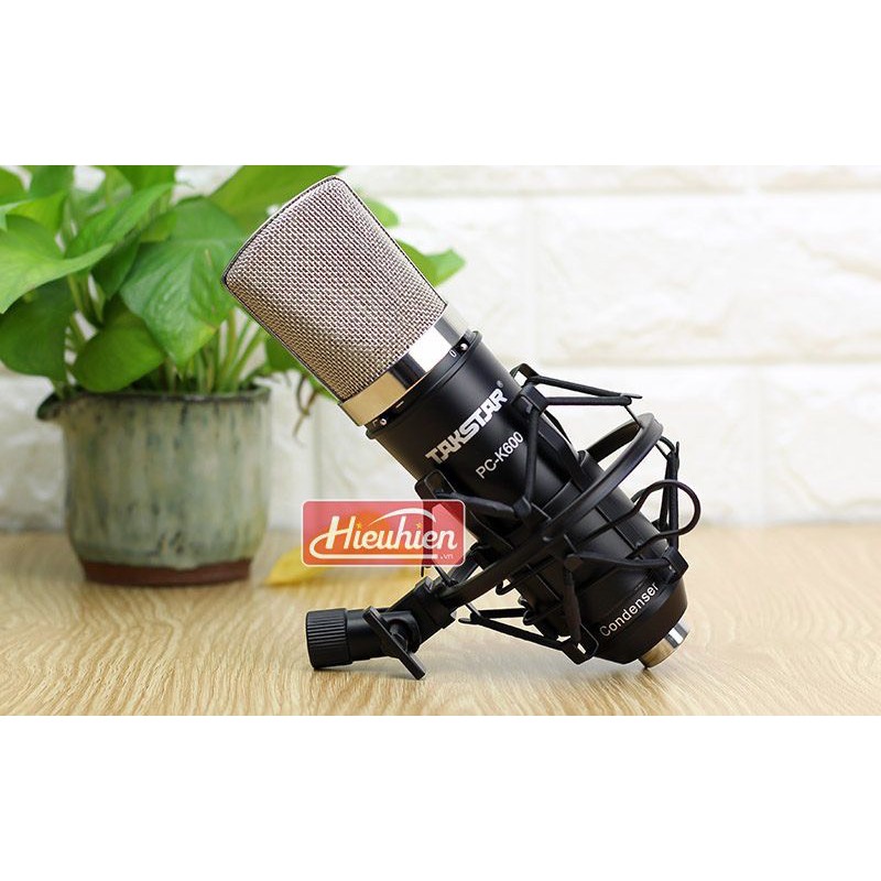 Mic Thu Âm Takstar PC K600 Hàng Loại 1 . Chuyên Dùng Hát Livestream , Thu Âm Với Chế Độ Lọc Tạp Âm Cực Tốt