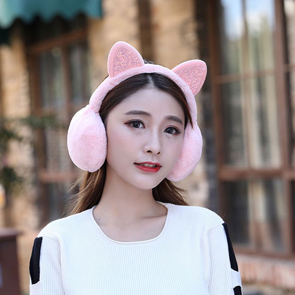 Đệm bịt tai vải nhung mềm mại chống gió lạnh dành cho trẻ em