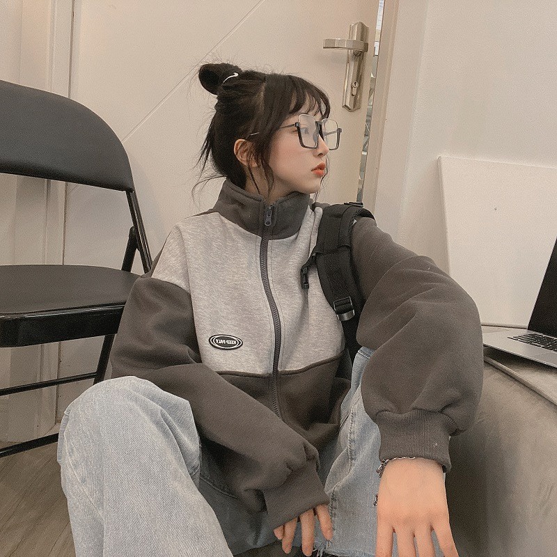 Áo Khoác Nỉ form rộng - Áo Khoác nỉ nam nữ - Áo khoác nỉ mẫu mới 2021 Thương Hiệu TuNa Clothes _ Mã N01 | BigBuy360 - bigbuy360.vn