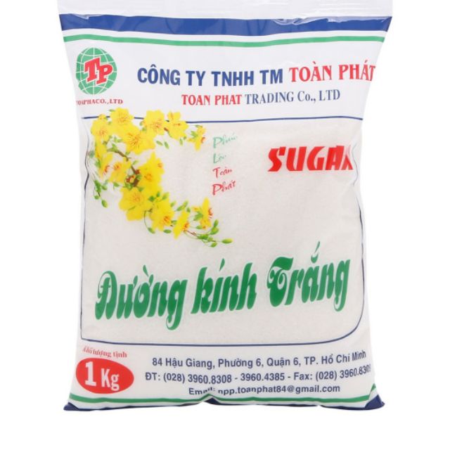 Đường Kính Trắng Toàn Phát (Gói 1Kg)