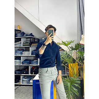 Áo Sơ Mi Denim Nam Cao Cấp