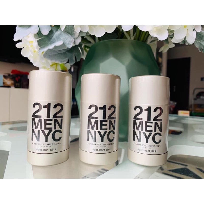 Lăn khử mùi nước hoa Carolina Herrera 212 Men NYC