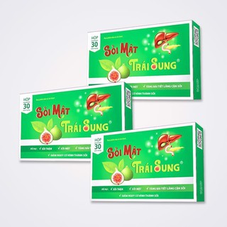 Combo 3 hộp sỏi mật trái sung