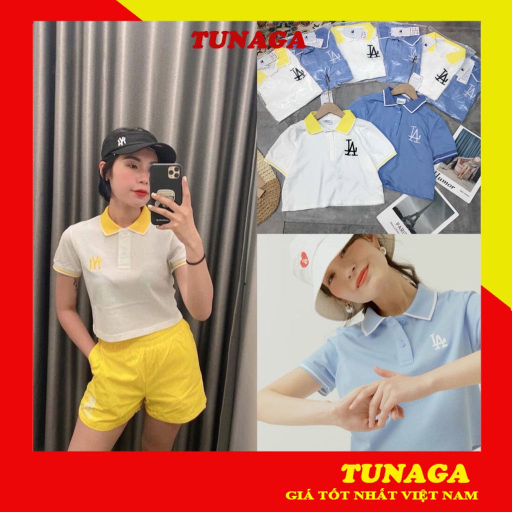 ÁO PHÔNG NỮ CROPTOP CỔ BẺ KHOÉT V DÁNG NGẮN MÀU TRƠN