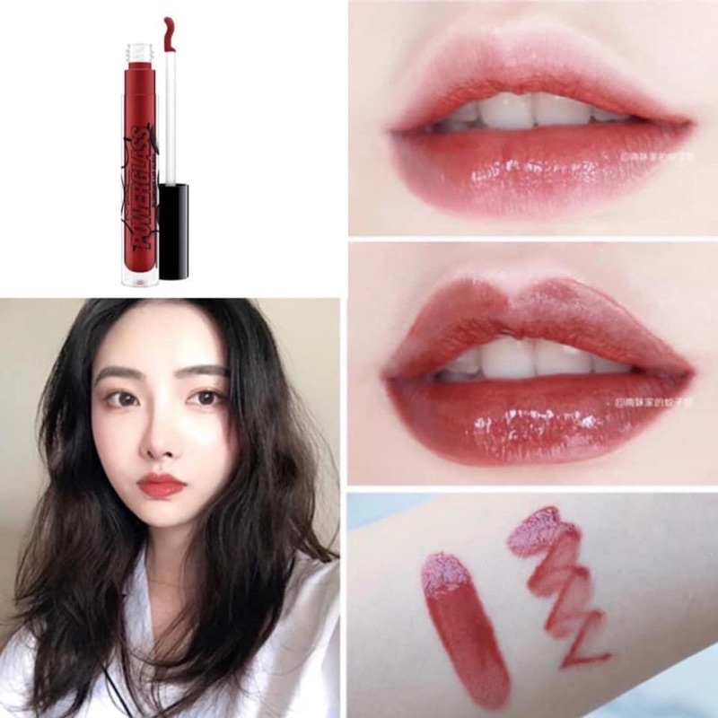 [Bill MAC US] Son bóng MAC có màu dưỡng môi ẩm căng mọng Powerglass Plumping Lip Gloss 2,8ml