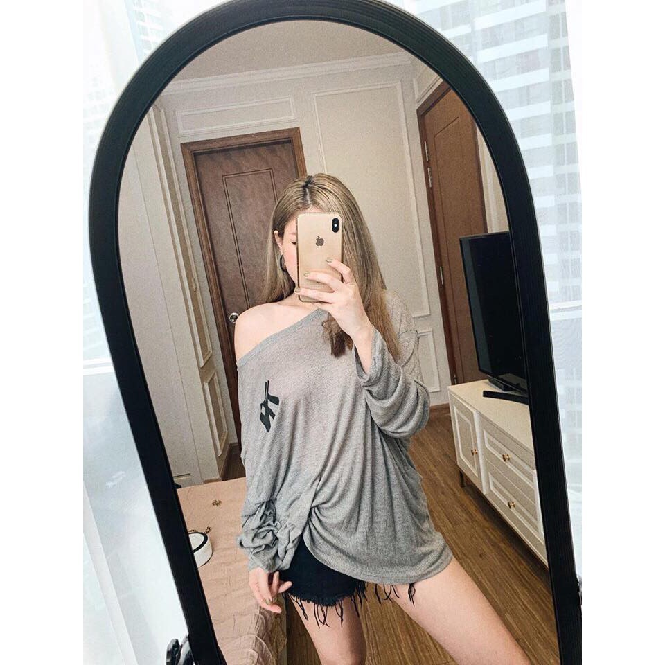 Áo đũi giấy hình logo siêu hot(#299)