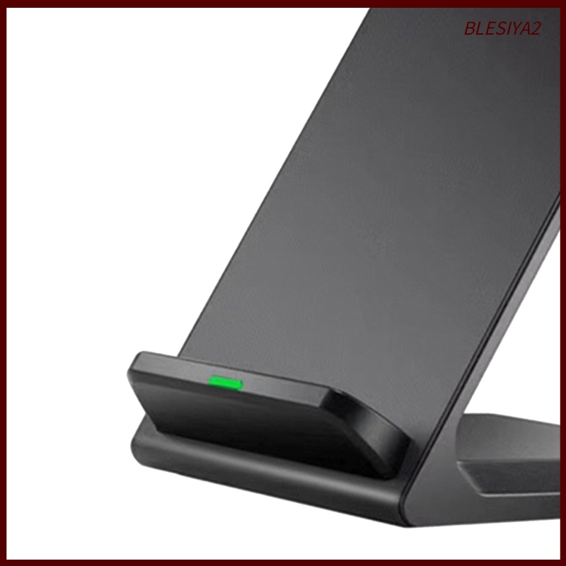 [BLESIYA2] 10W Wireless Fast Charger Charging Stand for   XS Max/XR/X/8/11 Black