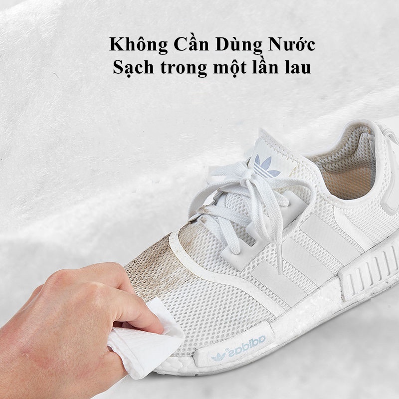 Khăn Giấy Lau Giày Siêu Sạch SNEAKER HỘP 30 Miếng Tiện Dụng Vệ sinh sạch sẽ