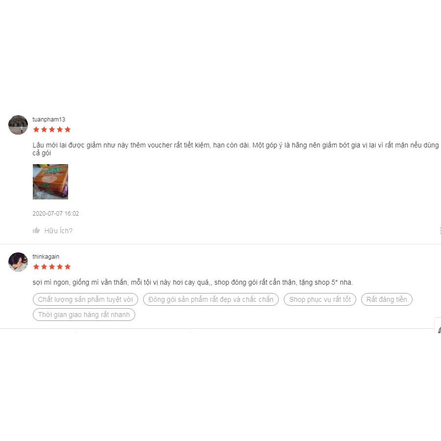 Mì không chiên Nissin 365  Xí Quách Thịt Bằm, Tôm Chua Cay, Lẩu Thái Hải Sản, Rong biển nhật