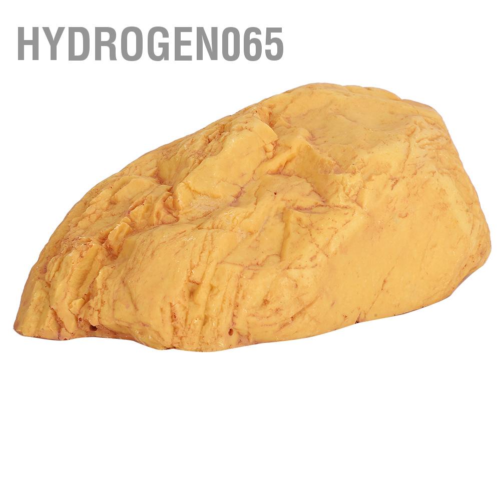 Hydrogen065 Nơi trú ẩn bằng nhựa cho bò sát Trang trí hồ cá Nhân tạo Hang náu ổn định mềm