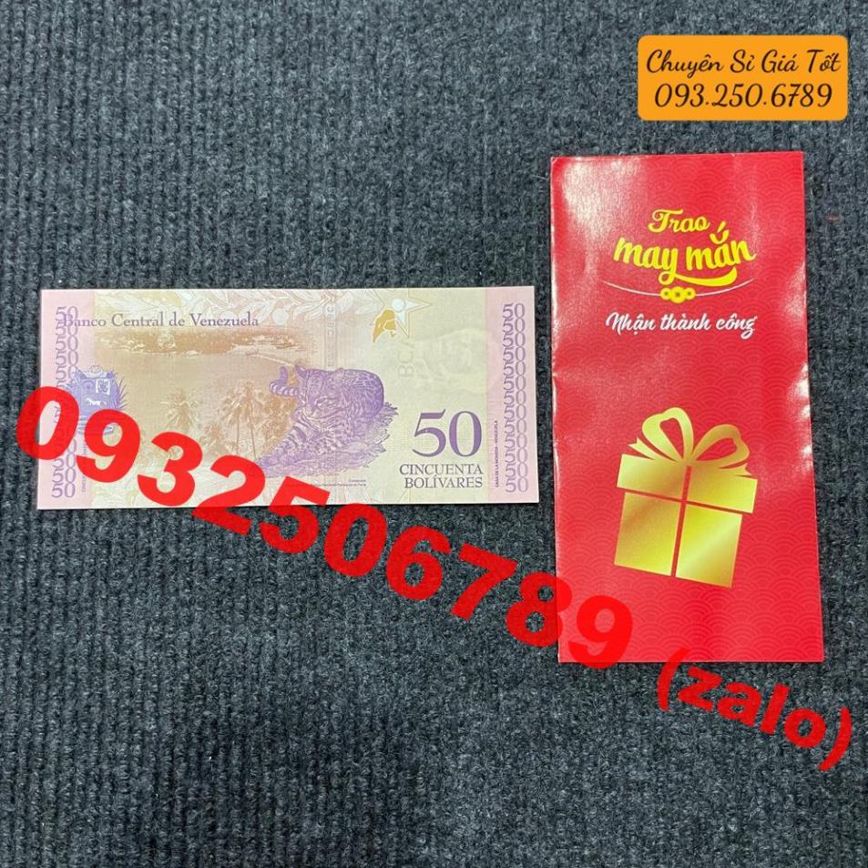 Tiền Hình Con Mèo Venezuela Lưu Niệm Lì Xì Tết 2023 - TẶNG KÈM BAO LÌ XÌ