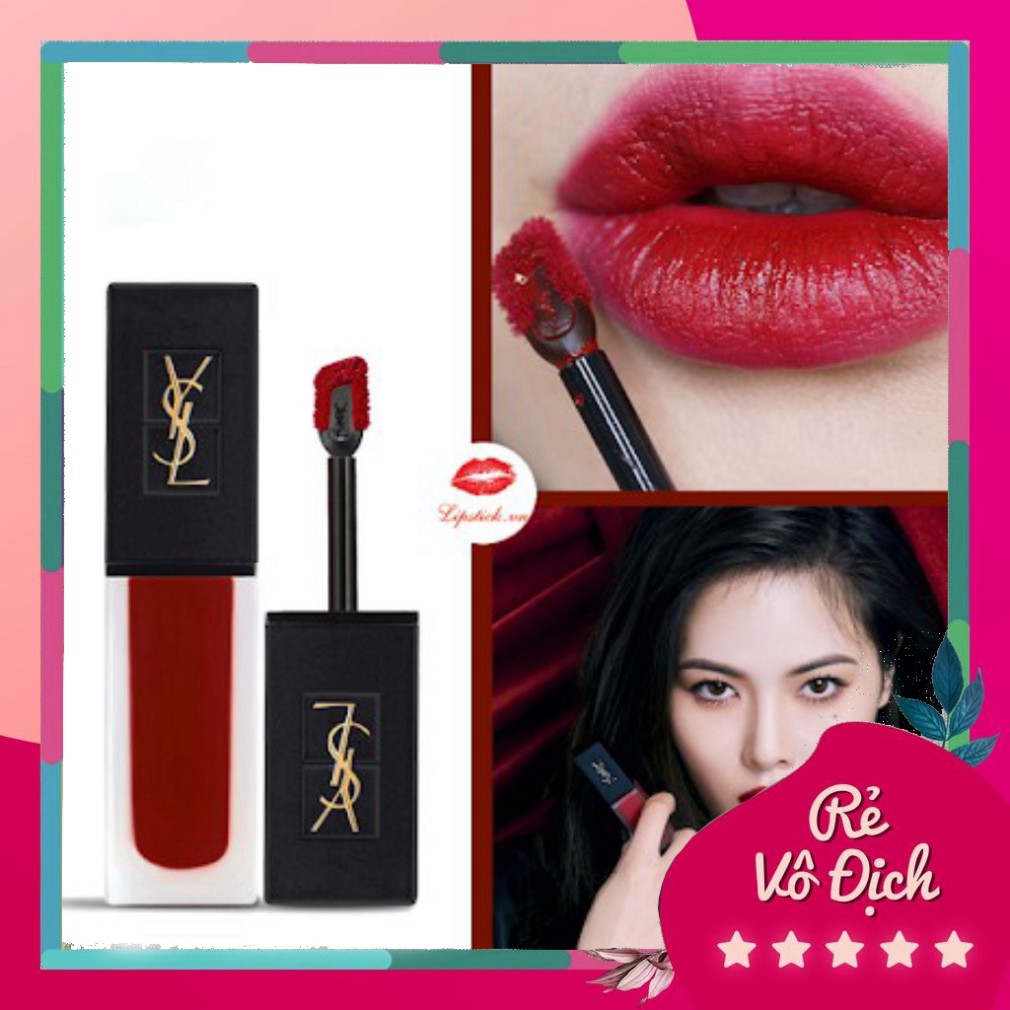 [Bán-Giá-Gốc] ❤️Chính Hãng❤️ Son Ysl Tatouage Couture Velvet Cream Matte Lip Stain 2021, không gây khô môi bám màu cực t