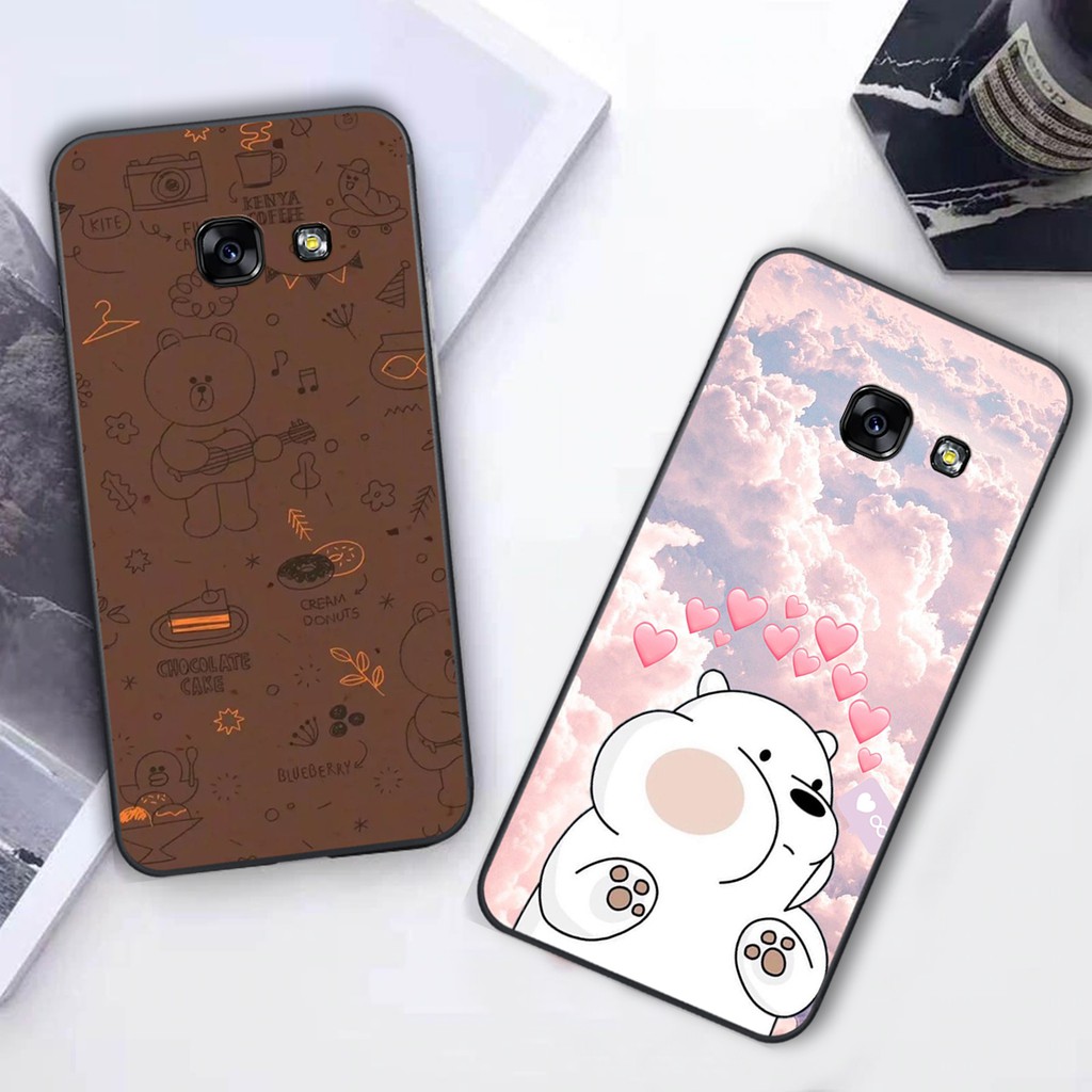 HÀNG HOT   Ốp SamSung A7 2017 ( A720 ) / A5 2017 (A520) / A3 2017 (A320) in hình gấu siêu dễ thương