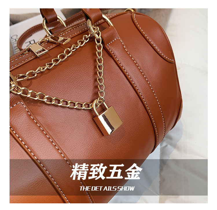 Túi Xách Tay Đeo Vai JASMIN NOIR Da PU Phong Cách Retro Thời Trang Cho Nữ