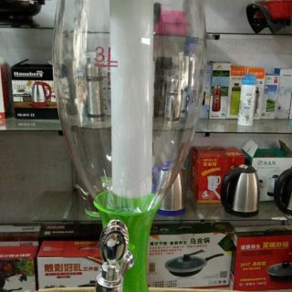 B205 Tháp rót Bia Hơi tiện lợi có ống đựng đá dung tích 3L