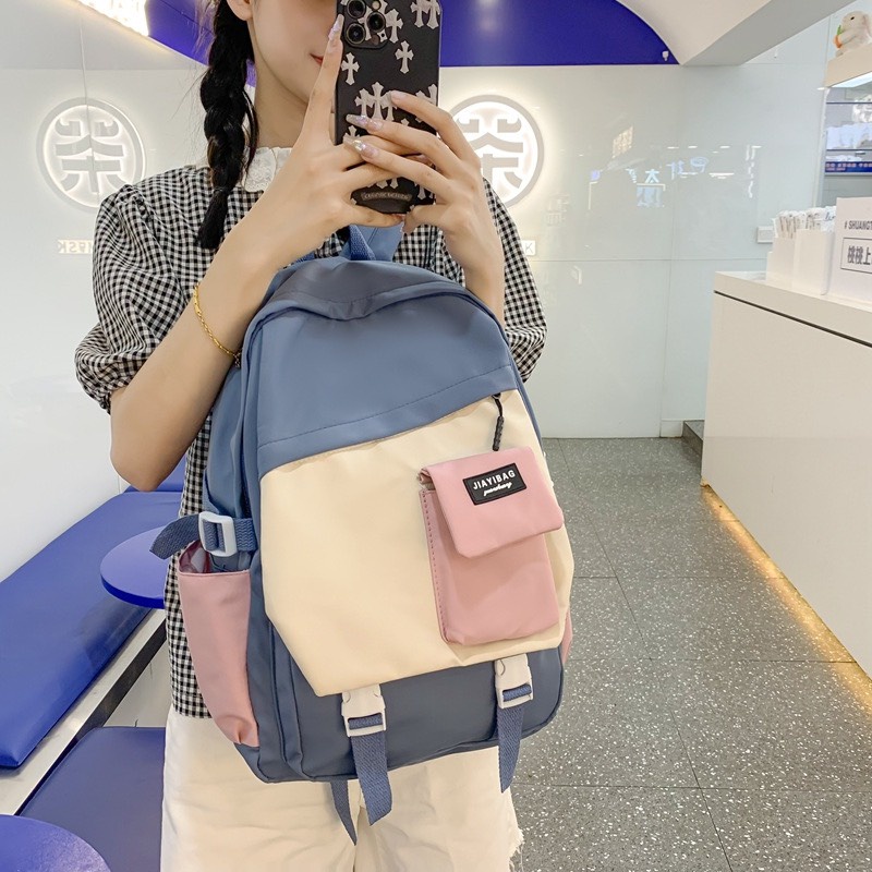 Balo đi học,túi du lịch cao cấp Unisex đi học và đi chơi, chống thấm nước - Hàng Quảng Châu Cao Cấp (BL9)