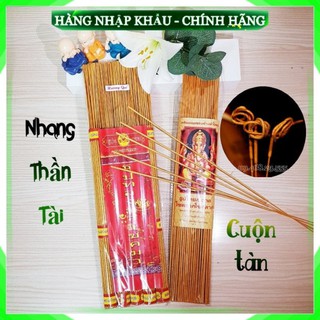 [Tem Nhập Khẩu] Hương Nhang Thần Tài Thái Lan Chính Hãng Hương Sạch Ít Khói Cuộn Tàn Tài Lộc