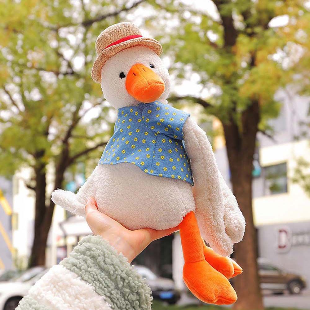 Hộp đựng khăn giấy hình chú vịt nhồi bông dễ thương thông dụng cho xe hơi