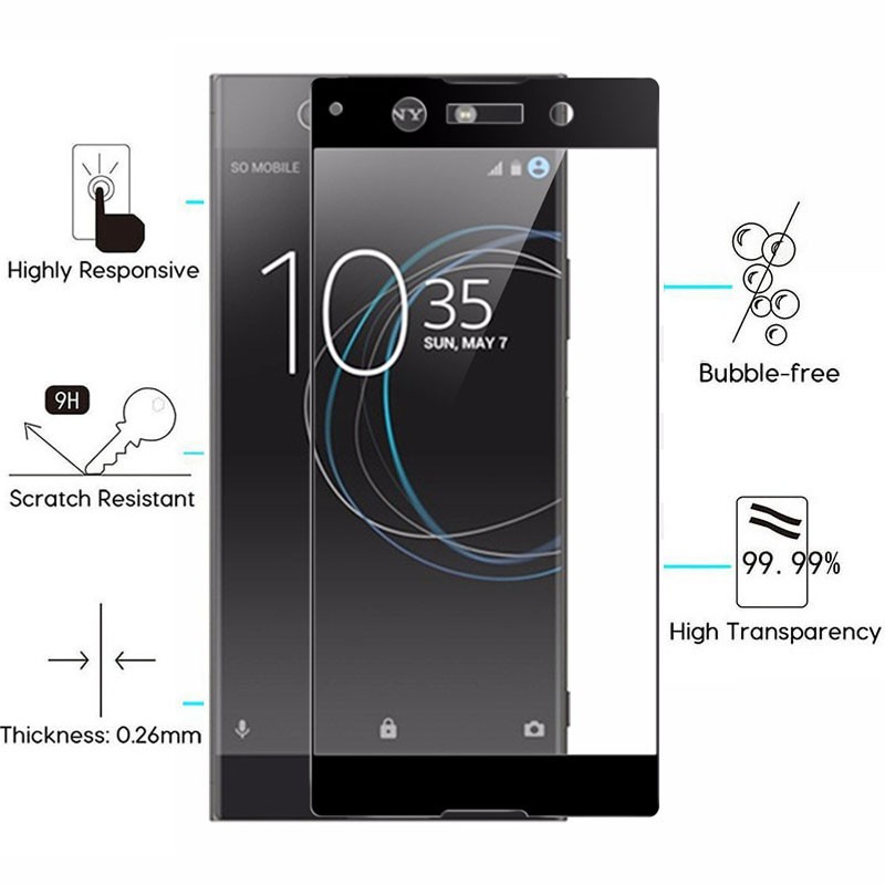 Kính cường lực bảo vệ màn hình điện thoại dành cho Sony XA1 XA2 Ultra