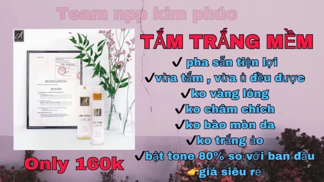 Tắm Trắng A cosmetics