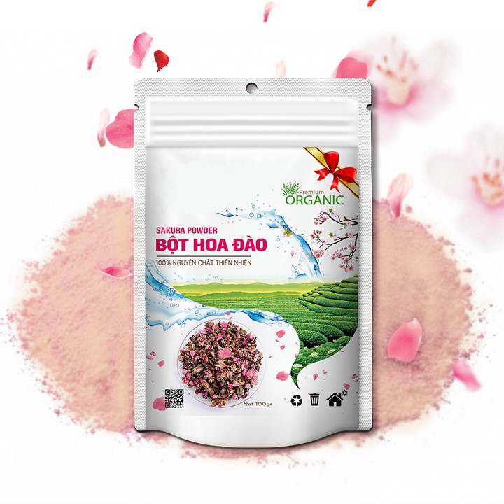 Bột hoa đào nguyên chất