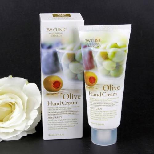 Kem Dưỡng Da Tay Chiết Xuất Ô-Liu 3W Clinic Olive Hand Cream | BigBuy360 - bigbuy360.vn