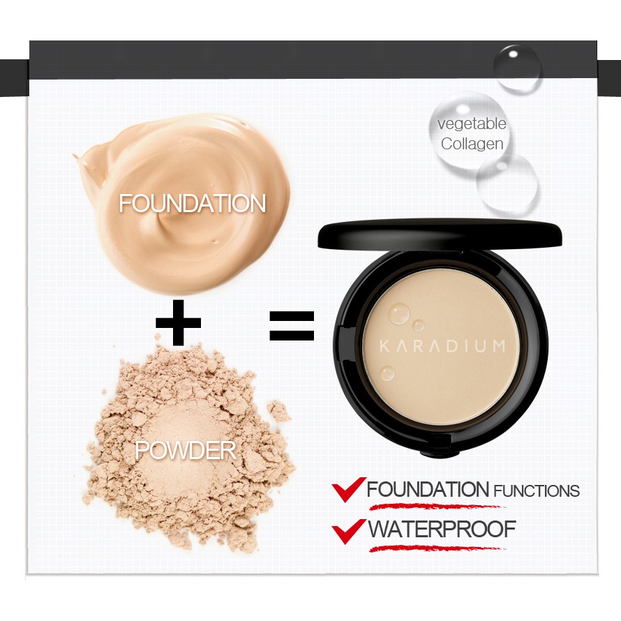 Phấn Phủ Karadium Collagen Smart Sun Pact Spf50+ Pa+++❤️❤️