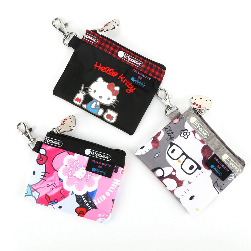 Túi Đựng Tiền Xu / Son Môi Mini Đa Năng Họa Tiết Hoạt Hình Dễ Thương Phong Cách Lesbo