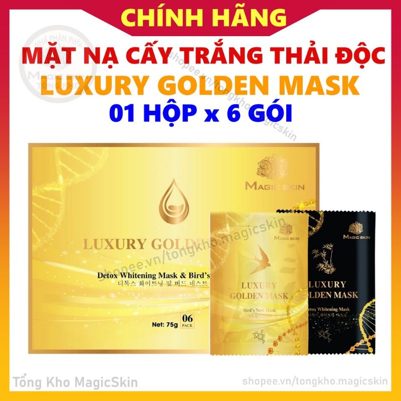 MẶT NẠ SIÊU CĂNG BÓNG MAGICSKIN MỚI- THẢI ĐỘC,CẤY TRẮNG,CHỐNG LÃO HOÁ