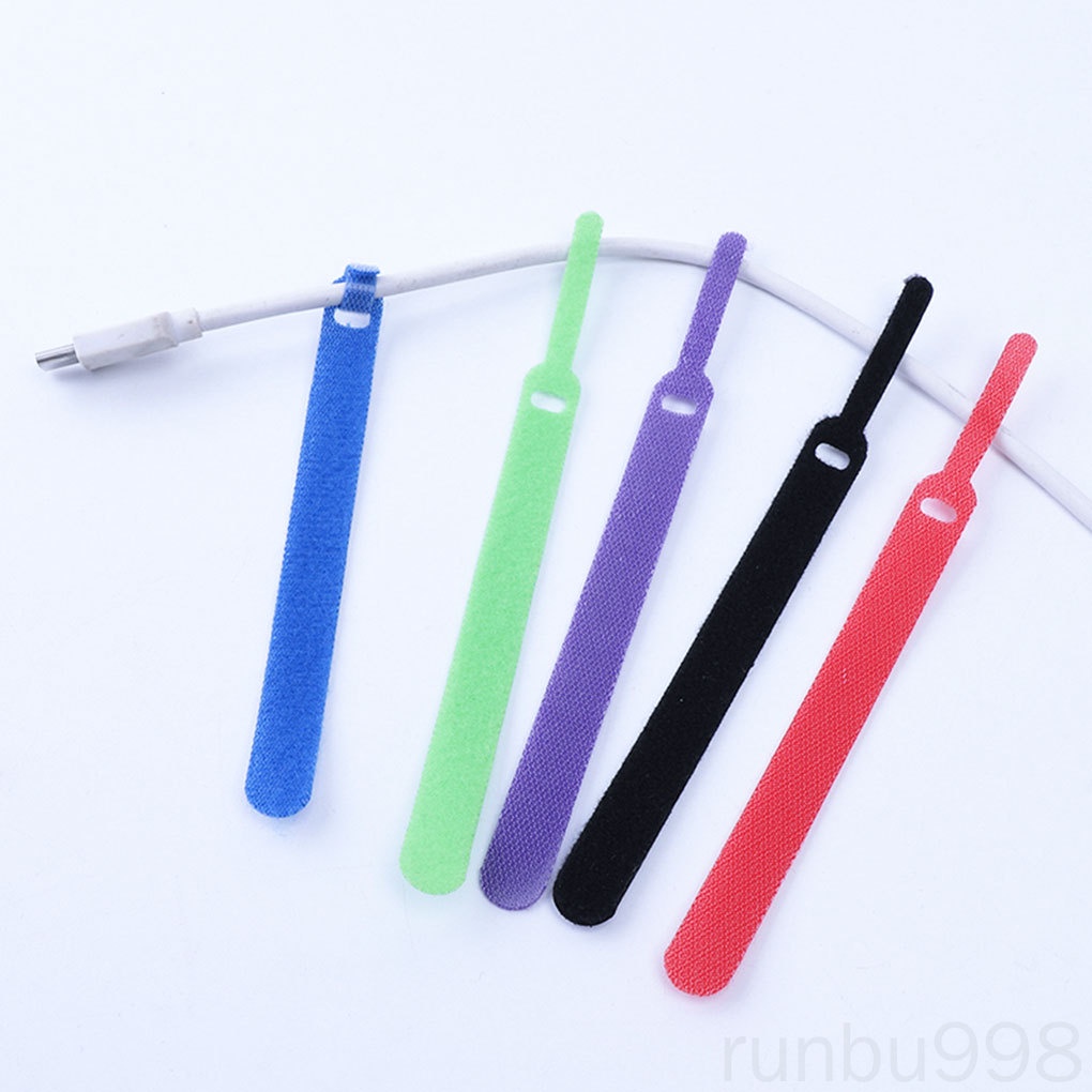 Bộ 20 dây khóa kéo quấn dây cáp gọn gàng tiện dụng