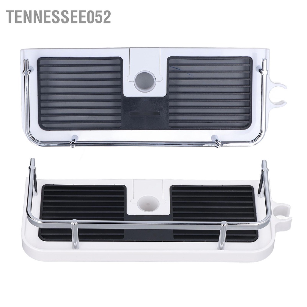 Tennessee052 Kệ phòng tắm Giá treo vòi hoa sen có thể tháo rời và giặt được Không lỗ tường để đựng xà khăn