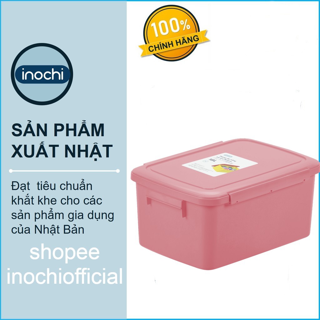 Thùng đa năng nhựa Cao cấp đựng đồ chơi trẻ em Inochi size 18L