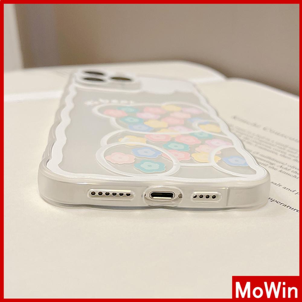 Ốp Điện Thoại Silicon Mềm Chống Trượt Chống Sốc In Hình Gấu Hoạt Hình Cho iPhone 13 Pro Max 12 Pro Max 11 7 Plus