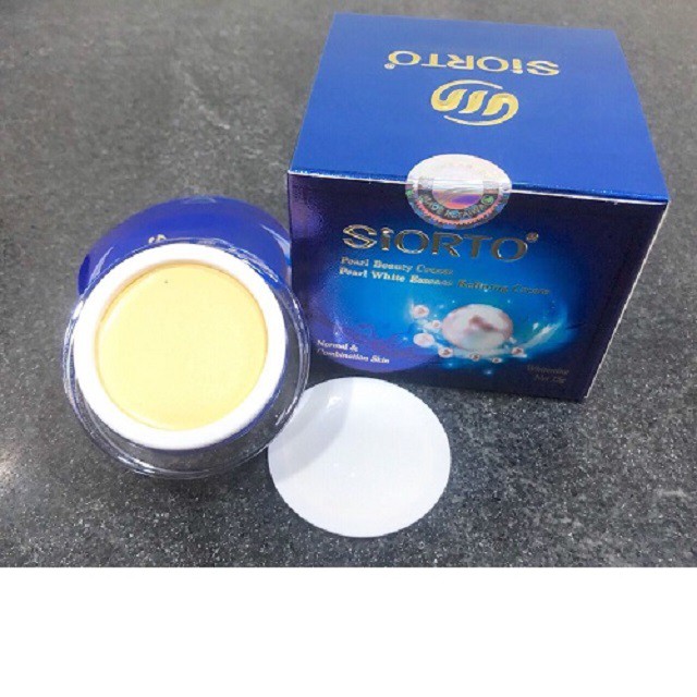 KEM DƯỠNG TRẮNG HỒNG DA SIORTO PEARL WHITE ESSENCE REFINING CREAM